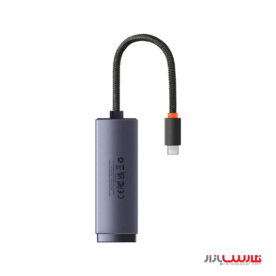 تبدیل RJ-45 به تایپ سی بیسوس مدل Lite Series WKQX000313