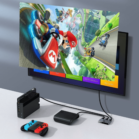 مبدل ۱ به ۲ HDMI بیسوس مدل Matrix CAHUB-BC0G