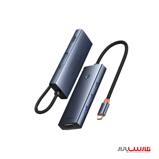 هاب ۷ پورت UltraJoy Series B00052803811-01 با کابل Type-C