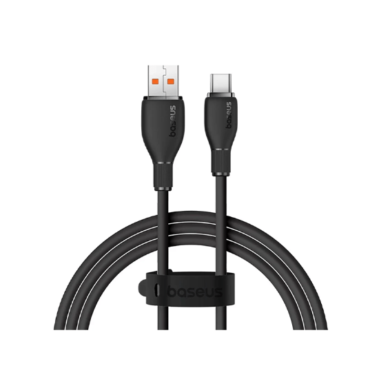 کابل ۱.۲ متری USB به Type-C بیسوس مدل Pudding Series