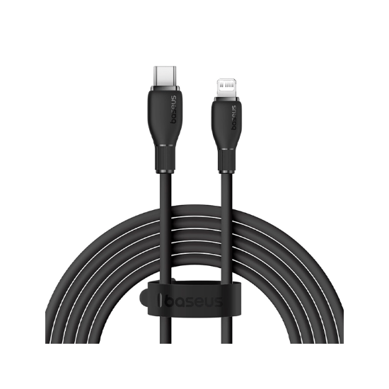 کابل ۱.۲ متری Type-C به Lightning بیسوس مدل Pudding Series