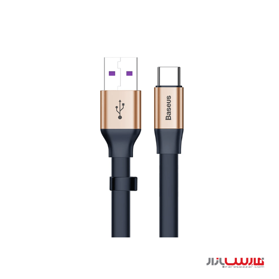 کابل ۲۳ سانتی متری USB به Type-C بیسوس مدل Simple HW