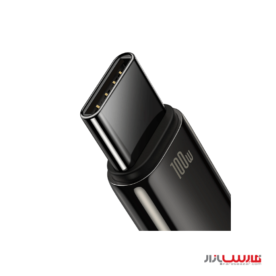 کابل ۲ متری USB به Type-C بیسوس مدل Tungsten Gold CAWJ0001