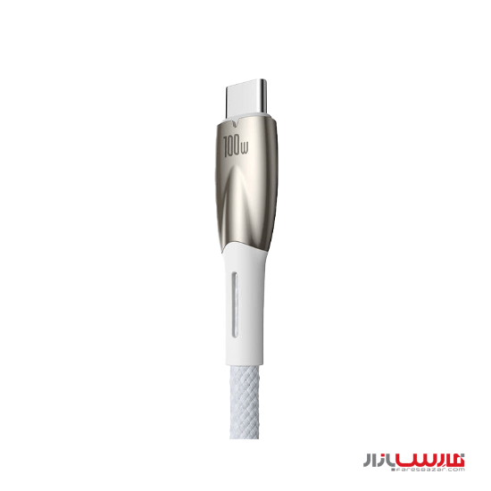 کابل ۲ متری USB به Type-C بیسوس مدل Glimmer Series CADH0006