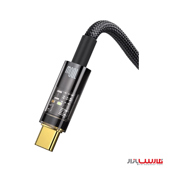 کابل ۲ متری USB به Type-C بیسوس مدل Explorer Series Auto Power-Off CATS0003