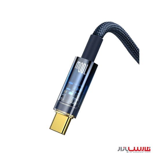 کابل ۲ متری USB به Type-C بیسوس مدل Explorer Series Auto Power-Off CATS0003