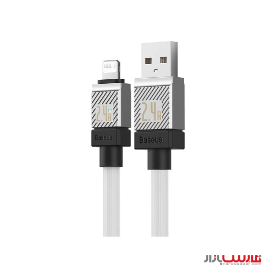 کابل ۱ متری USB به Lightning بیسوس مدل CoolPlay Series CAKW0004
