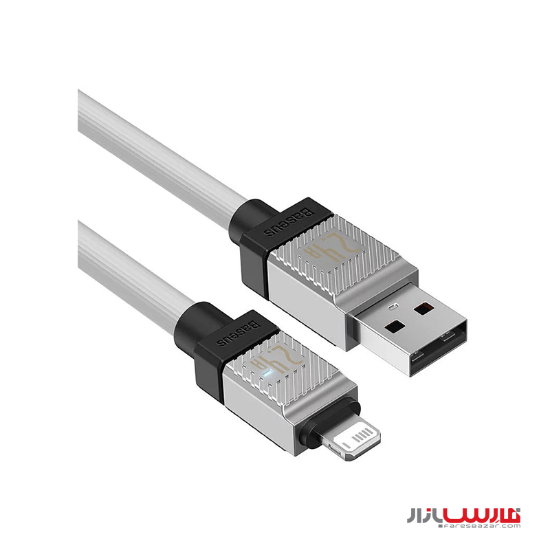 کابل ۱ متری USB به Lightning بیسوس مدل CoolPlay Series CAKW0004