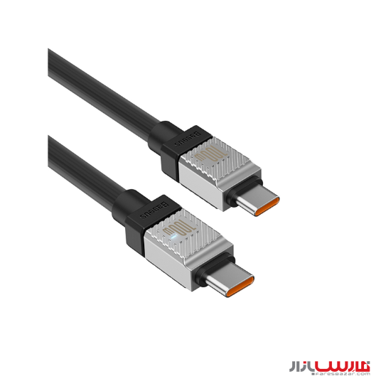 کابل ۲ متری Type-C به Type-C بیسوس مدل CoolPlay Series CAKW0003