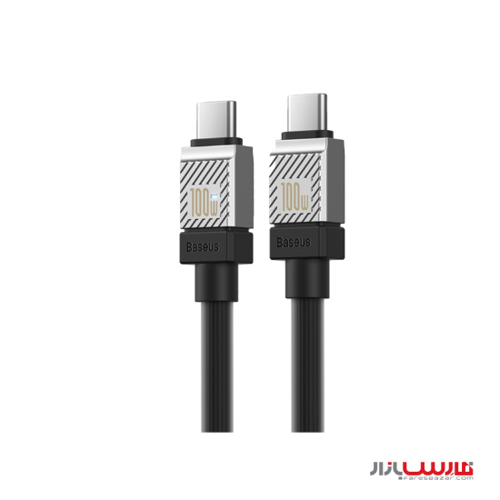کابل ۲ متری Type-C به Type-C بیسوس مدل CoolPlay Series CAKW0003