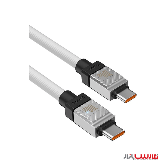کابل ۲ متری Type-C به Type-C بیسوس مدل CoolPlay Series CAKW0003