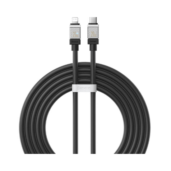 کابل ۱ متری Type-C به Lightning بیسوس مدل CoolPlay Series CAKW0000