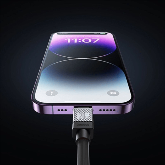 کابل ۲ متری Type-C به Lightning بیسوس مدل CoolPlay Series CAKW0001