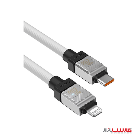 کابل ۲ متری Type-C به Lightning بیسوس مدل CoolPlay Series CAKW0001
