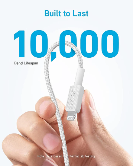 USB-C به Lightning انکر مدل Anker 322 PowerLine A81B6H21