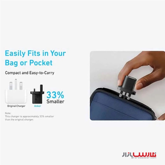 شارژر دیواری 25 وات انکر با قابلیت فست شارژ مدل A2656K11