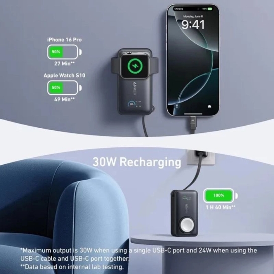 پاوربانک انکر MacGo  مدل A1657